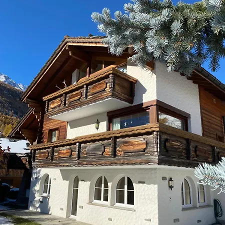 Stilvolle Grosszügige 7.5 Zi Maisonette 10 Pers Chalet Saas-Fee